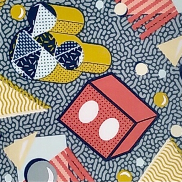 LuLaRoe Disney Mickey OS Leggings One Size 2-10 - Picture 2 of 7